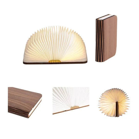 LIFETIME Kidsrooms Children's lamp in the shape of a book with USB