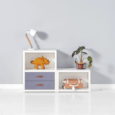 LIFETIME Kidsrooms Small bookcase, wite