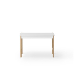 OLIVER FURNITURE CAMP Toddler play table, white/oak