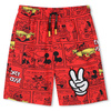MARC JACOBS Boys' swimming shorts MICKEY, red
