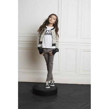 KARL LAGERFELD KIDS Tenisówki skórzane