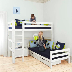 Hoppekids ECO Luxury bunk bed angle combo