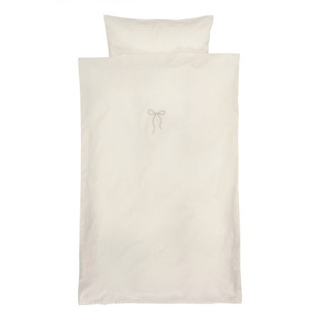 We Are Bitte Organic Baby Bedding Bow 70x100/40x45 cm