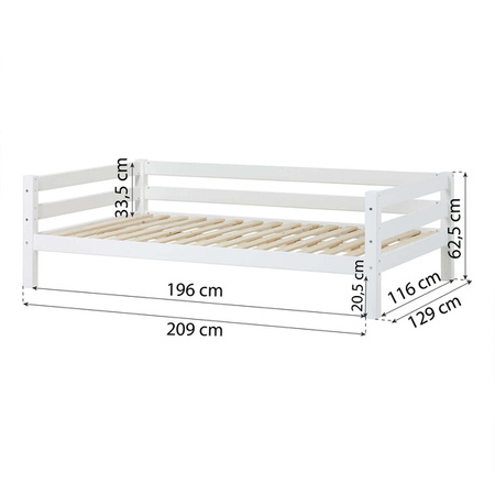 Hoppekids ECO Luxury toddler bed 90x200 cm