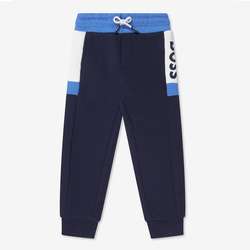 BOSS Kids Boys navy tracksuit pants