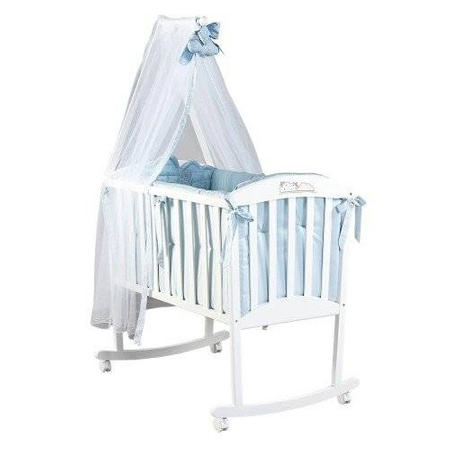 PICCI Lillipop Kołyska dziecięca z pościelą i baldachimem