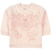 KENZO Kids Bluza dziecięca Tiger jasno-różowa