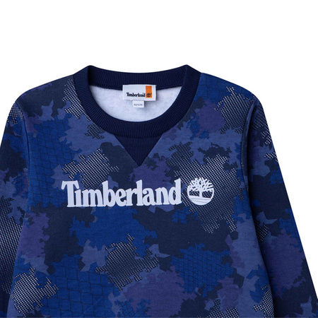 TIMBERLAND Bluza chłopięca z długim rękawem z nadrukiem