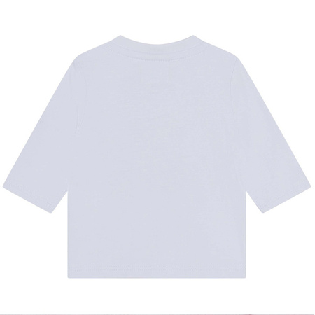 BOSS KIDS Baby boys blue cotton t-shirt