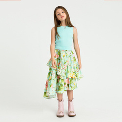 TWINSET Girls sleeveless knitted top in mint