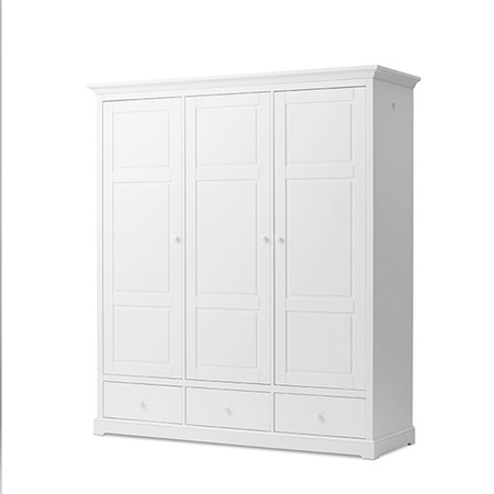 OLIVER FURNITURE Дитяча шафа з трьома дверима, біла