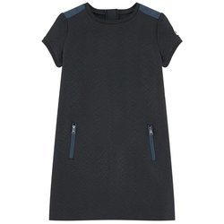 KARL LAGERFELD KIDS Sukienka dziewczęca szara