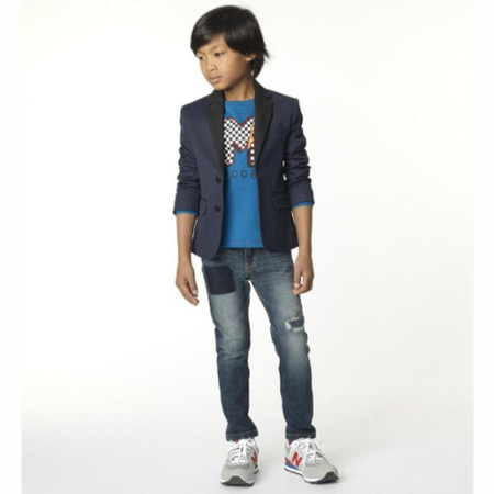 THE MARC JACOBS T-shirt chłopięcy z długim rękawem