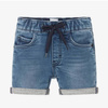 BOSS Kids Baby boys blue jeans shorts