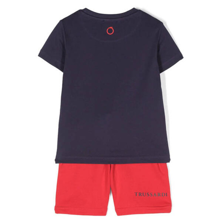 TRUSSARDI Komplet dziecięcy t-shirt z krótkim rękawem i spodenki