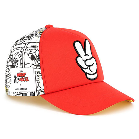 Mac Jacobs Kid's cap with Mickey Mouse print