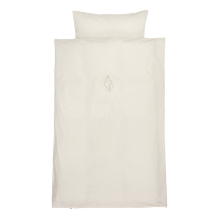 We Are Bitte Organic Baby Bedding Sea Shell 70x100/40x45 cm