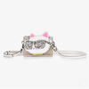 KARL LAGERFELD Kids MINI MI Сумка через плече для дівчинки у формі кота, золотого та білого кольору