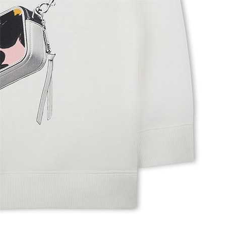 THE MARC JACOBS Bluza dziecięce z nadrukiem torebki żółta