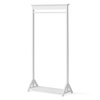 OLIVER FURNITURE SEASIDE CLOTHES RAIL 125 CM WHITE