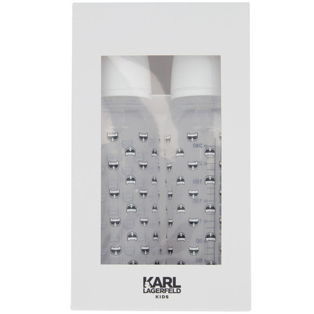 KARL LAGERFELD Kids Butelki do karmienia dla niemowlaka 2 sztuki