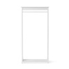 OLIVER FURNITURE Wieszak na ubrania dziecięce Seaside biały 125 cm