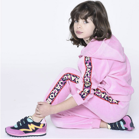 THE MARC JACOBS Girls branded hoodie in pink