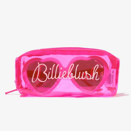 BILLIEBLUSH Okulary dziecięce przeciwsłoneczne dla dziewczynki pastelowy róż (UV400)