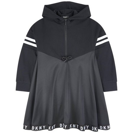 DKNY Girls hooded dress