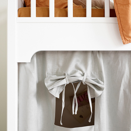  OLIVER FURNITURE Łóżko dziecięce na niskiej antresoli Seaside Classic low loft 90x200 cm