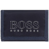 BOSS Kids Portfel chłopięcy z logo granatowy