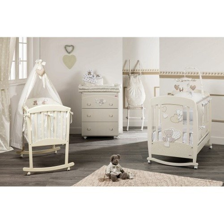 PICCI AMELIE Karuzela z pozytywką z serduszkami i misiami