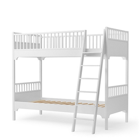 OLIVER FURNITURE SEASIDE CLASSIC BUNK BED WITH SLANT LADDER