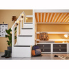 LIFETIME Kidsrooms Łóżko High Sleeper 177 cm z drabinką - Breeze