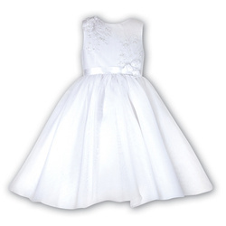 SARAH LOUISE White tulle ballerina dress