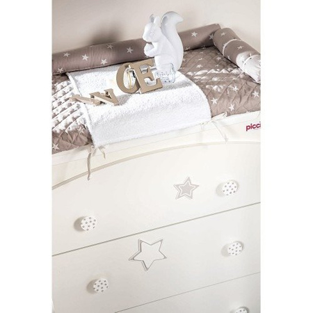 PICCI STELLA Komoda dziecięca z wanienką i przewijakiem