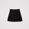 TWINSET Girls short black skirt with pleats