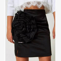 TWINSET Girls short skirt in black