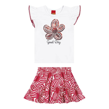 LILI GAUFRETTE Girl's t-shirt and skirt set 