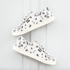 KARL LAGERFELD KIDS Tenisówki skórzane w kotki