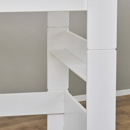 Hoppekids SFK  high bed 90x200 cm, White