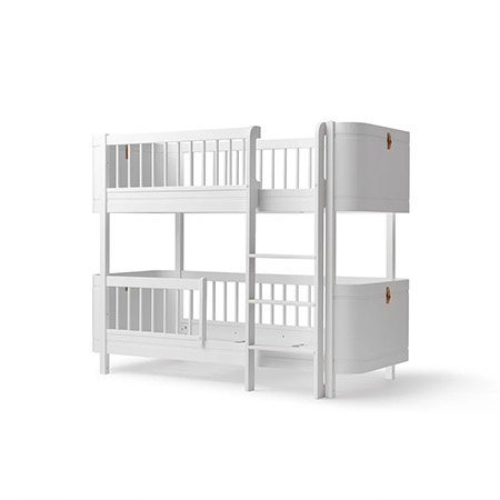 Olver Furniture CONVERSION KIT Mini+ cot bed & Mini+ junior bed to low bunk bed, white