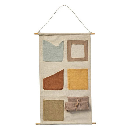 LIFETIME KIDSROOMS Wall Organizer with Pockets Canoe Adventures
