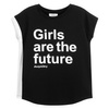 DKNY T-shirt dziewczęcy z nadrukiem