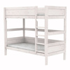 LIFETIME Kidsrooms Bunk Bed with Ladder 90x200 cm, Whitewash