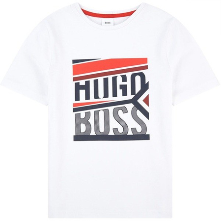 BOSS KIDS T-shirt chłopięcy z krótkim rękawem