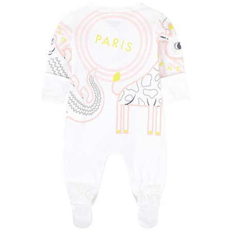 KENZO Kids Pajacyk niemowlęcy z nadrukiem