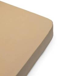 DEAR APRIL FITTED BABY SHEET 70X140 CM, SANDY FEET