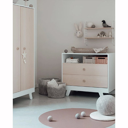 EEVEVE Mata podłogowa Splat mat - Powderblush