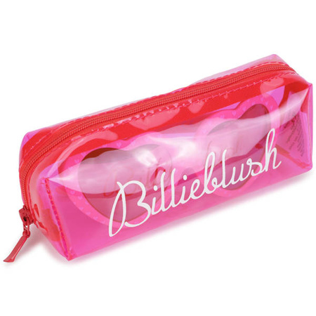 BILLIEBLUSH Okulary dziecięce przeciwsłoneczne dla dziewczynki brzoskwiniowe (UV400)